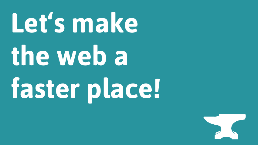 Lets make the web a faster place!